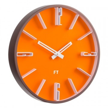 Dizajnové nástenné hodiny Future Time FT6010OR Numbers 30cm Dizajnové nástenné hodiny Future Time FT6010OR Numbers 30cm